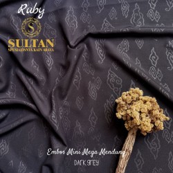 Embos Ruby Crêpe Dark Grey